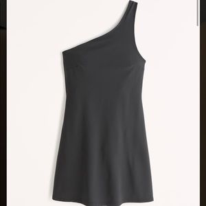 Abercrombie & Fitch One-Shoulder Traveler Mini Dress